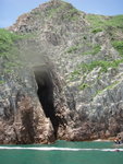 火石洲上的關刀洞, 又叫欖灣角洞 或 石門
P7179045