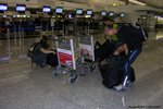 6:30am抵香港機場, 背包入好寄倉袋後往西北航空在H行的櫃位辦理登機手續
JPN00001