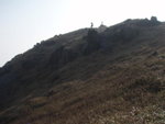 蓮花山頂(766m)在對面, 我都係慳啲力, 唔去lu, 在這邊玩石算啦
P2199007