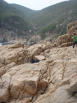 可以見到大雞坑(又叫餓死雞坑).  叫大雞坑會否因為坑在餓死雞山(263m山頭)及大嶺峒(291m)之間哩
P3060296