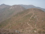 榴花峒過落二白坳, 遠處犁壁山
P3090079