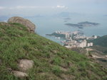 下望愉景灣與坪洲, 最遠處為香港島
P4223594