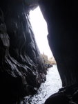 洞左岩石上外望
P6150254