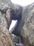 南果洲上石拱門, 又叫穿窿門或虎口大洞
P6170003