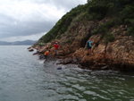 登岸後往左邊綑
P6240140