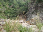 大休地行前少少便見此深谷, 想前面是一高直瀑壁
PA160146