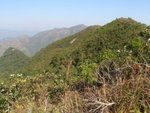 亦可見馬夾崙山(左), 雞公山頂(右)及石屋山(後)
PC090182