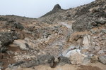 下山往Barranco Camp 途中回頭望Lava Tower
Kili0487