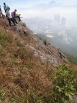 另一邊蘇Sir與熊仔在玩壁
P2190322