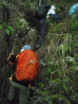 繼續上溯畢架山南坑4號澗右右源 
P3050279