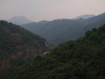 城門主壩上遙望獅子山(左)及畢架山(右), 下城雙城峽
P6180038