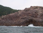 大休後船使往沉船灣去
P7140142