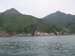 沉船灣, 東灣山(左)與米粉頂(右)
P7140148