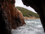 從洞中望到的相信是119山頭
P8040148