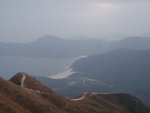 遙望咸田灣, 大浪西灣及西灣山
P1140227
