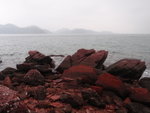 火紅海岸綑邊, 遙望往灣洲(左)與娥眉洲(右)
P2020146