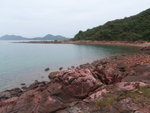 火紅海岸綑邊 - 大水湖至三椏涌, 遠處相信是往灣洲
P4270166