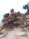 又一堆似砌積木的石崖, 假以時日會否塌散?
P6060054