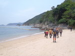 舂坎角沙灘大休, 休後繼續綑邊
P6060090