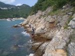 返回岸邊繼續綑南灣南岸
P6060154
