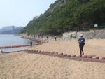 南灣泳灘沖沖身小休後繼續綑
P6060160