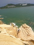 遙望赤柱半島, 見天色轉暗, 又聽到雷聲, 好似就打到&#22175;咁
DSC04946