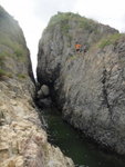 又到開始綑頭洲第3個島時見的海峽位, 家陣在另一邊
DSC05170