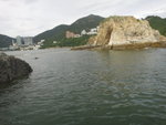 又見番沙堤, 乾脆直接游過第2個島去啦
DSC05171