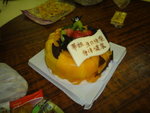 晚飯齊齊為華姐慶祝牛一, 祝華姐生日快樂, 身體健康, 心想事成, 笑口常開
DSC09122