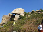 鷹咀石, 人面石與孟婆石(右至左)
DSC05905