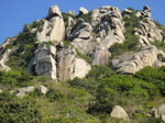 懸空石台, 疊石脊及神僧岩(右至左)
DSC05962