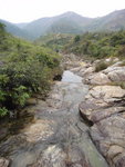 原來只是跨澗(青大過前面山丘), 相信這處己是五渡水中
DSC06557