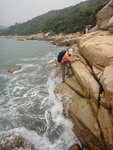 浪花打得頗高哩
DSC08664