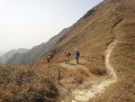 上至山坳轉左入草坡, 左望見茶壺咀
DSC00180