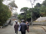 由相右石級落, 若轉右可上靈隱寺
DSC00551