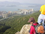 石壘頂下望馬鞍山各屋村, 烏溪沙, 馬屎洲, 八仙嶺及船灣淡水湖
DSC01518