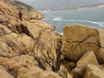 大頭洲綑邊回頭望見石澳後灘
DSC02516
