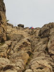 康師父山路上崖頂set繩以供有興趣者安全上攀
DSC03856