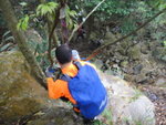 至一山坳位轉入澗
DSC05592