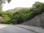 有隊友則在後面一個路口出, 路口護土牆上寫有"大蛇頂"
DSC08133