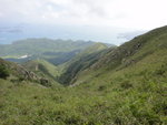 中間虎吼石河(下接中狗牙坑), 右中狗牙脊, 左東狗牙脊
DSC00658