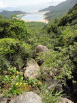 上溯木魚坑途中下望石壁水塘
DSC01057