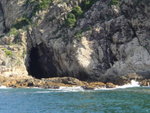 泳渡海灣後回望沙塘眼洞
DSC01491a