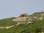 白沙灣上望大象石, 其實另一邊山上望是犀牛石
DSC03614