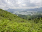 上山途中回望大埔船灣海
DSC05251