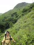 回頭望見的山頭可能是犁壁山
DSC05254