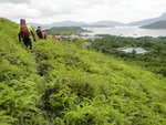右望見蘆慈田村, 船灣海及船灣淡水湖大壩
DSC05385