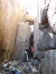 旋梯岩旁的壁虎崖及懸棺石(或石橋)
DSC06656