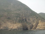三洞灣的半圓洞, 彎口洞及卵石洞 (左至右)
DSC00113