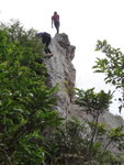 山路中右望見家姐己在石頂
DSC00580